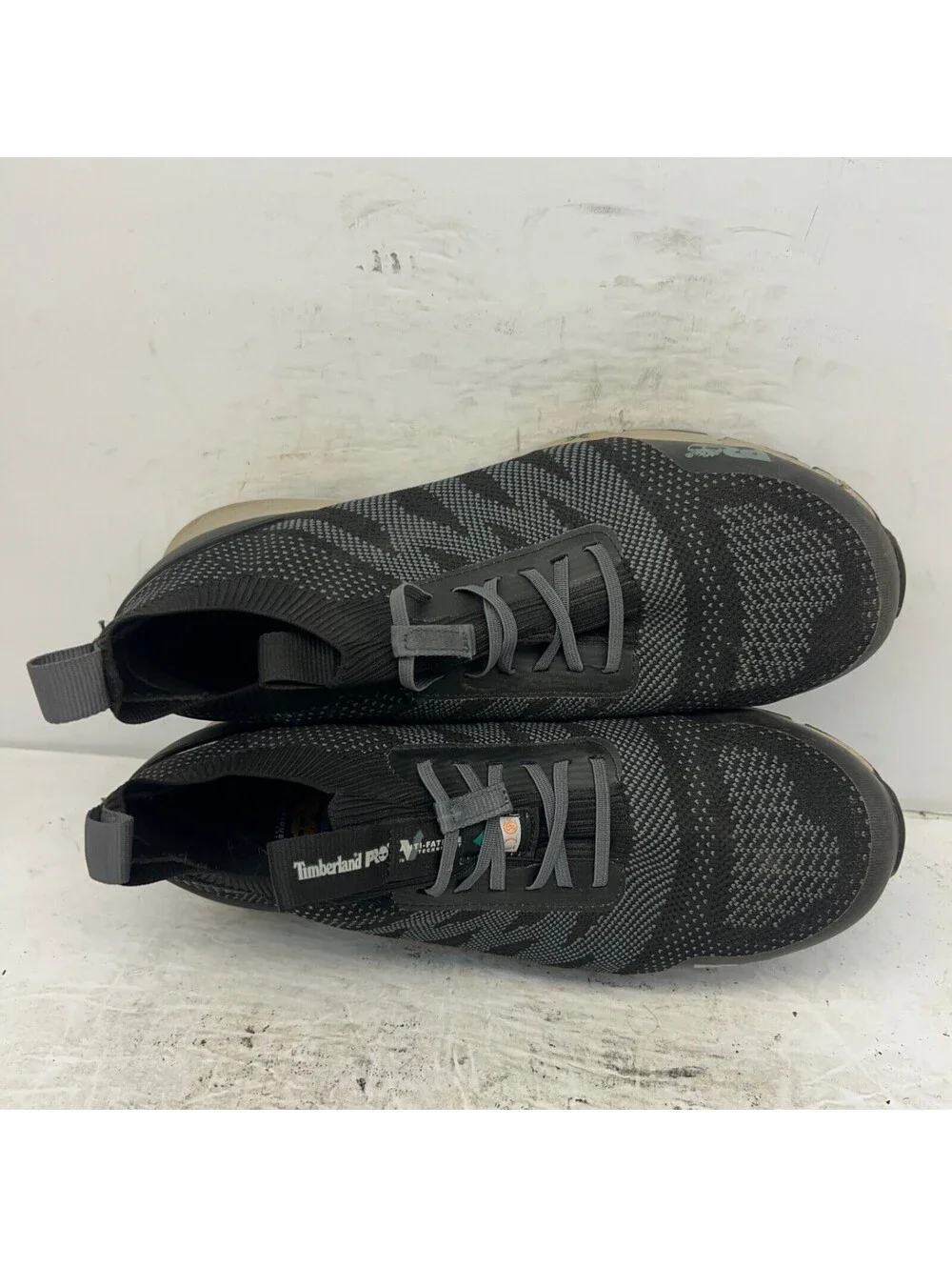 Timberland PRO Men's Radius Comp Toe Comp Plate A5V3Q Work Shoes Black Gray 9.5W